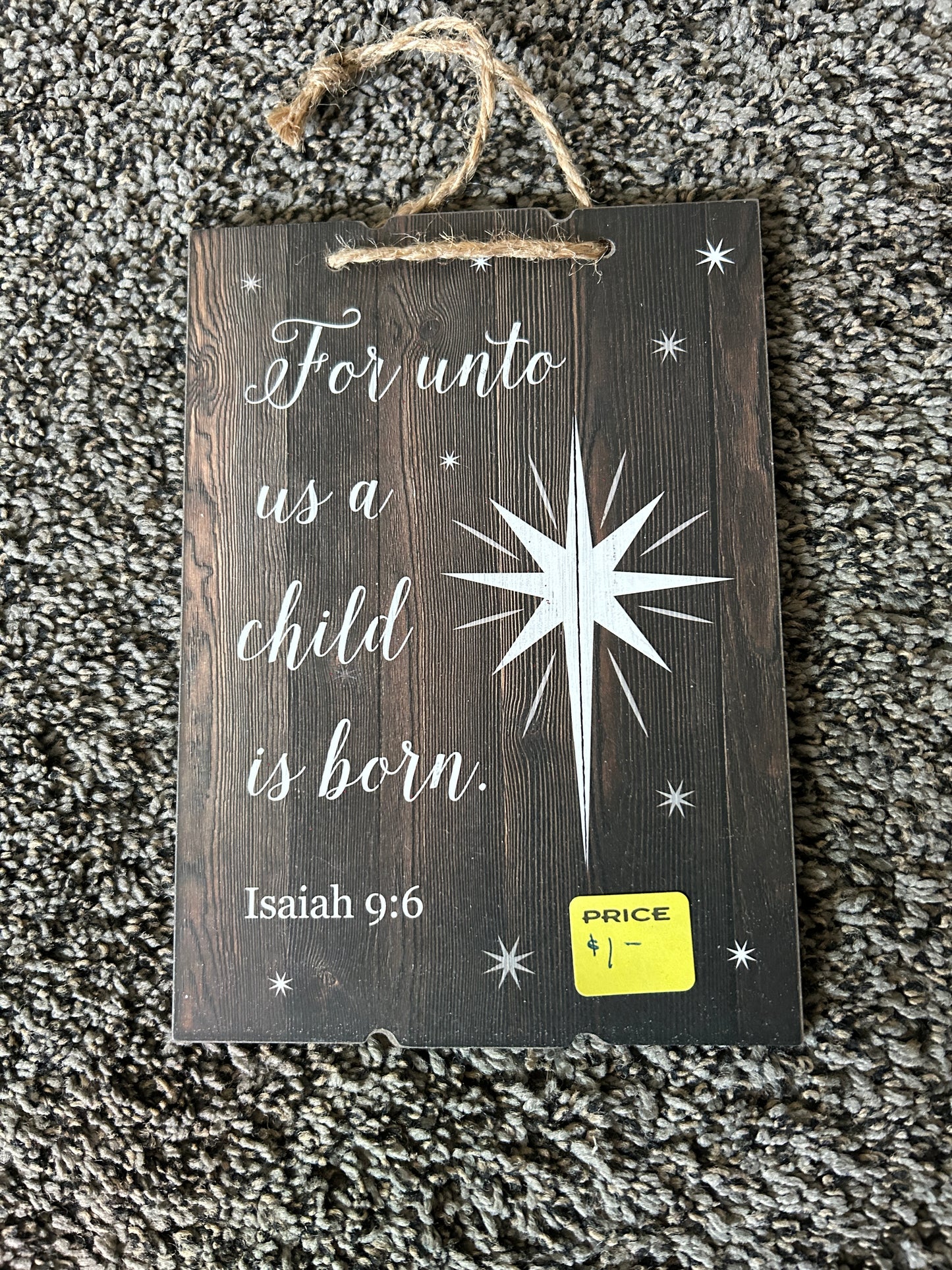 Christmas For unto Us a Child