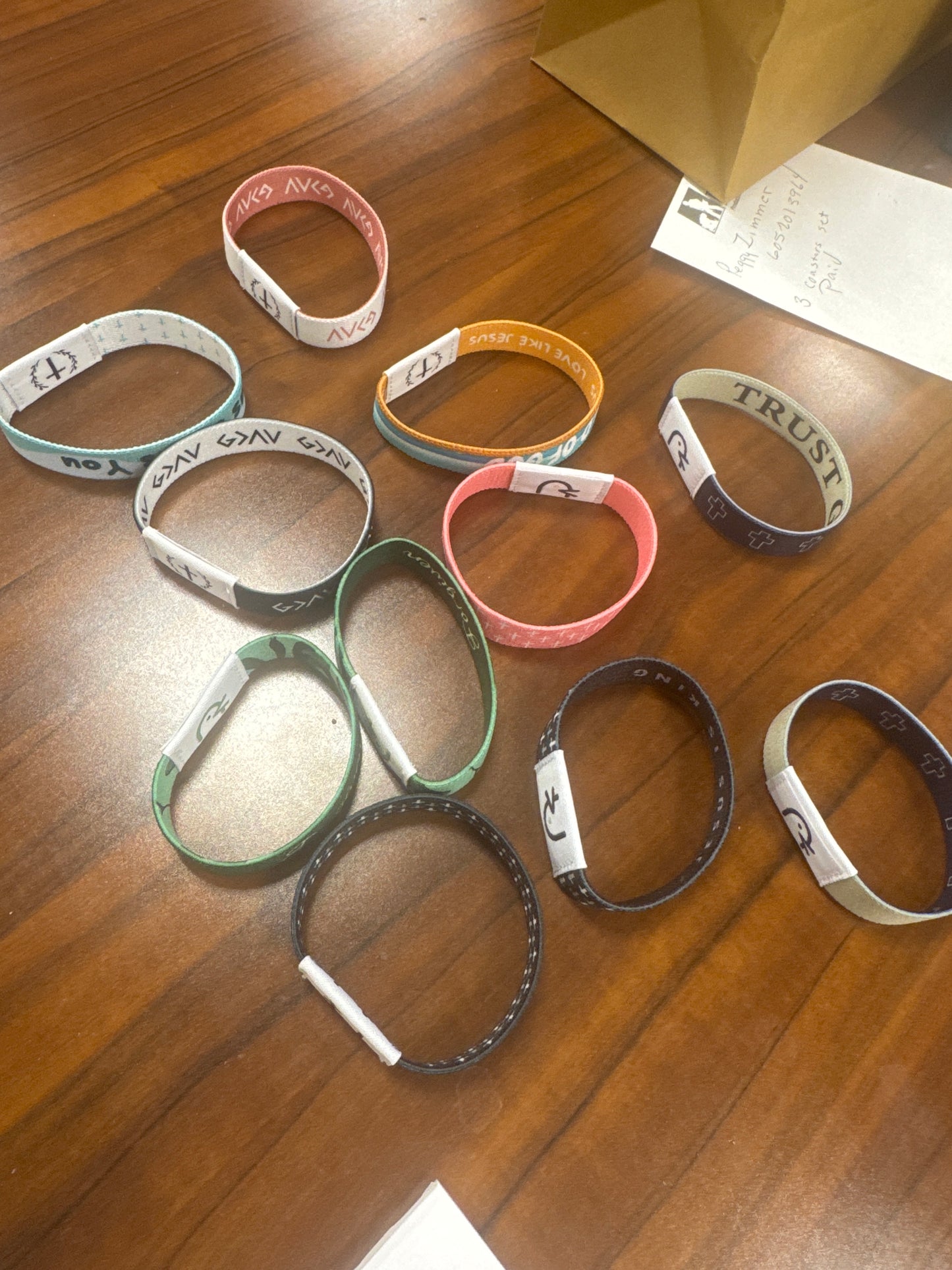 Bible Scripture Bracelets