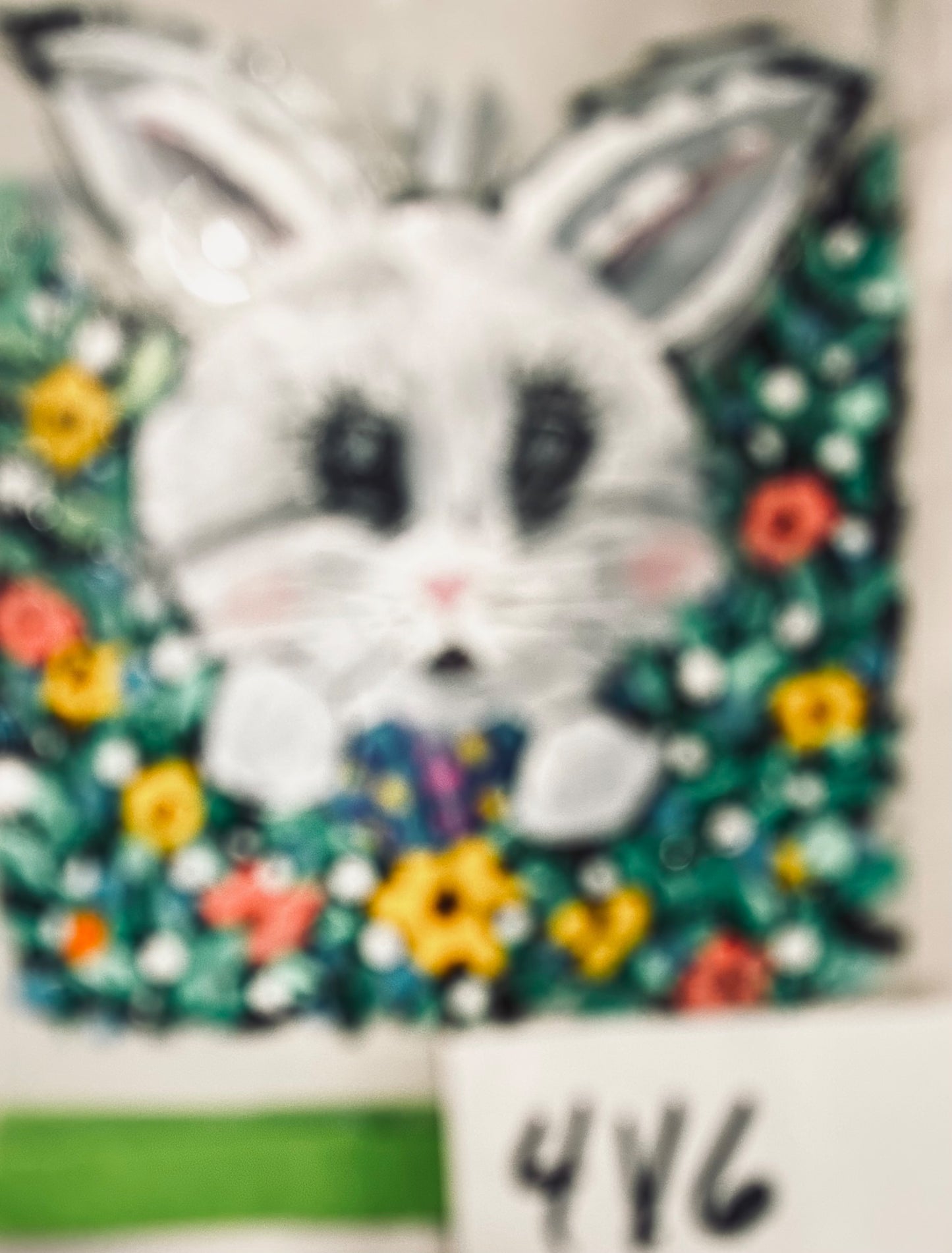Bunny in the flowers - 1