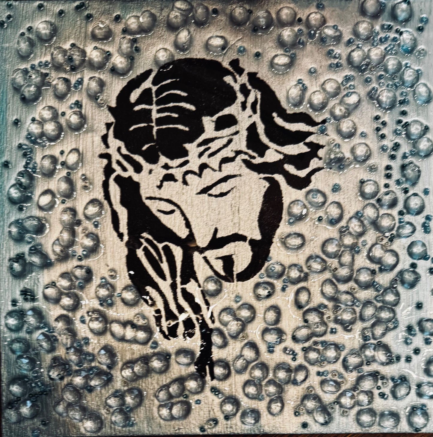 Jesus stencil