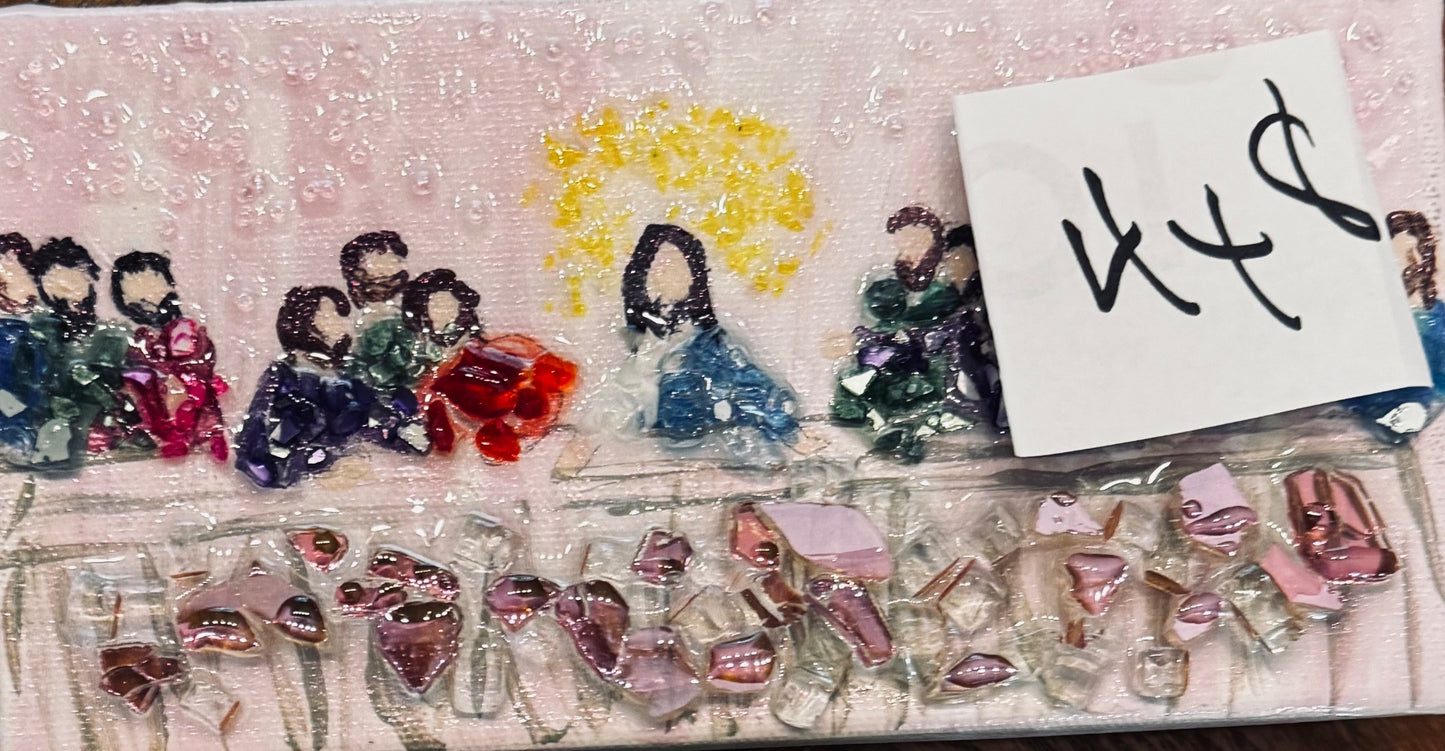 Last supper. Pink