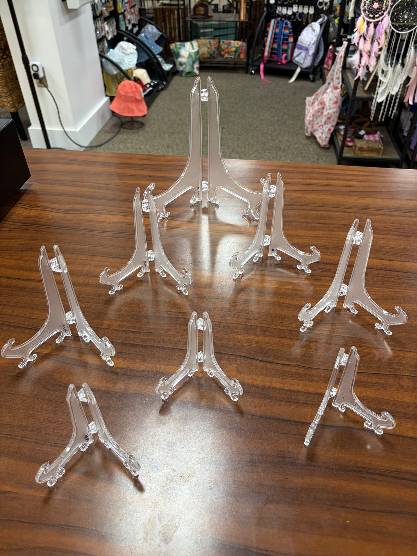 Clear Plastic Stands