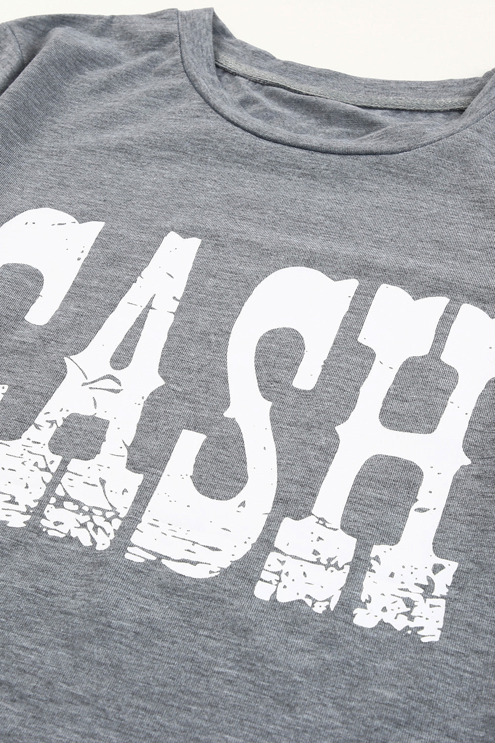 CASH Letter Print Graphic Tee