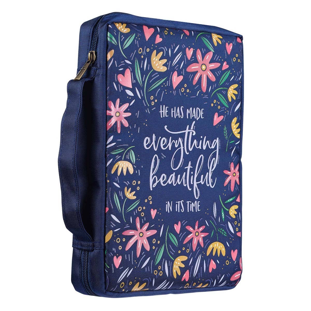 He Has Made Everything Beautiful Floral Value Bible Cover