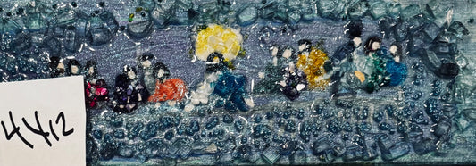 Last supper blue