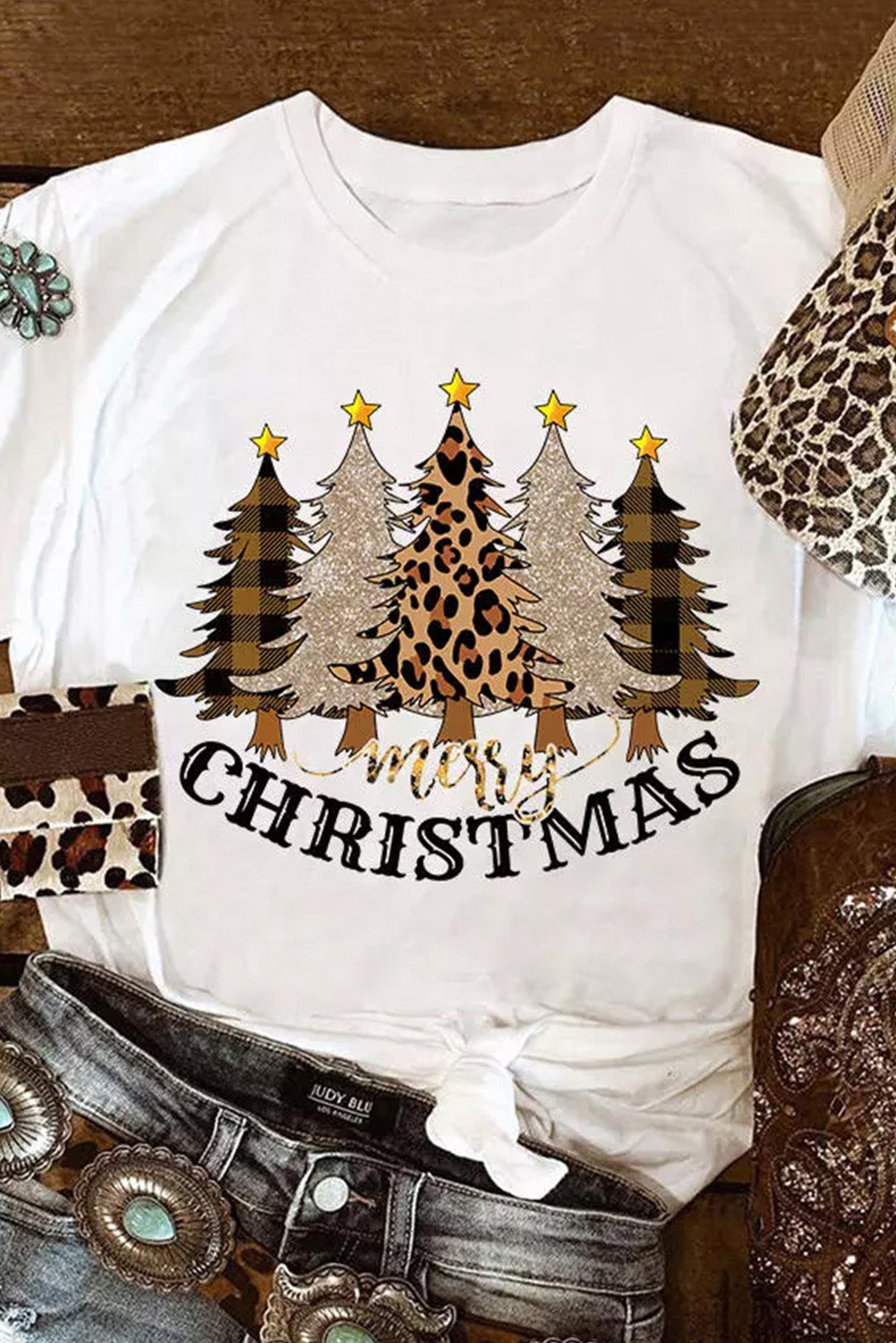 I'm Freaking Merry And Bright Graphic T Shirt