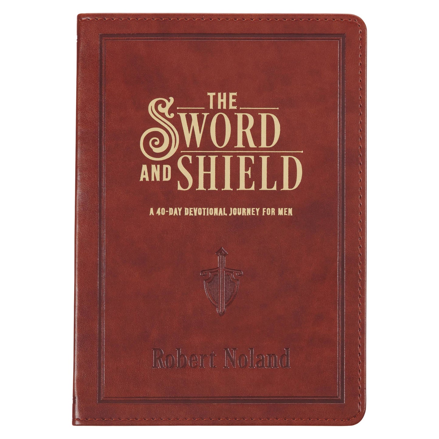 Sword and the Shield Saddle Tan Devotional