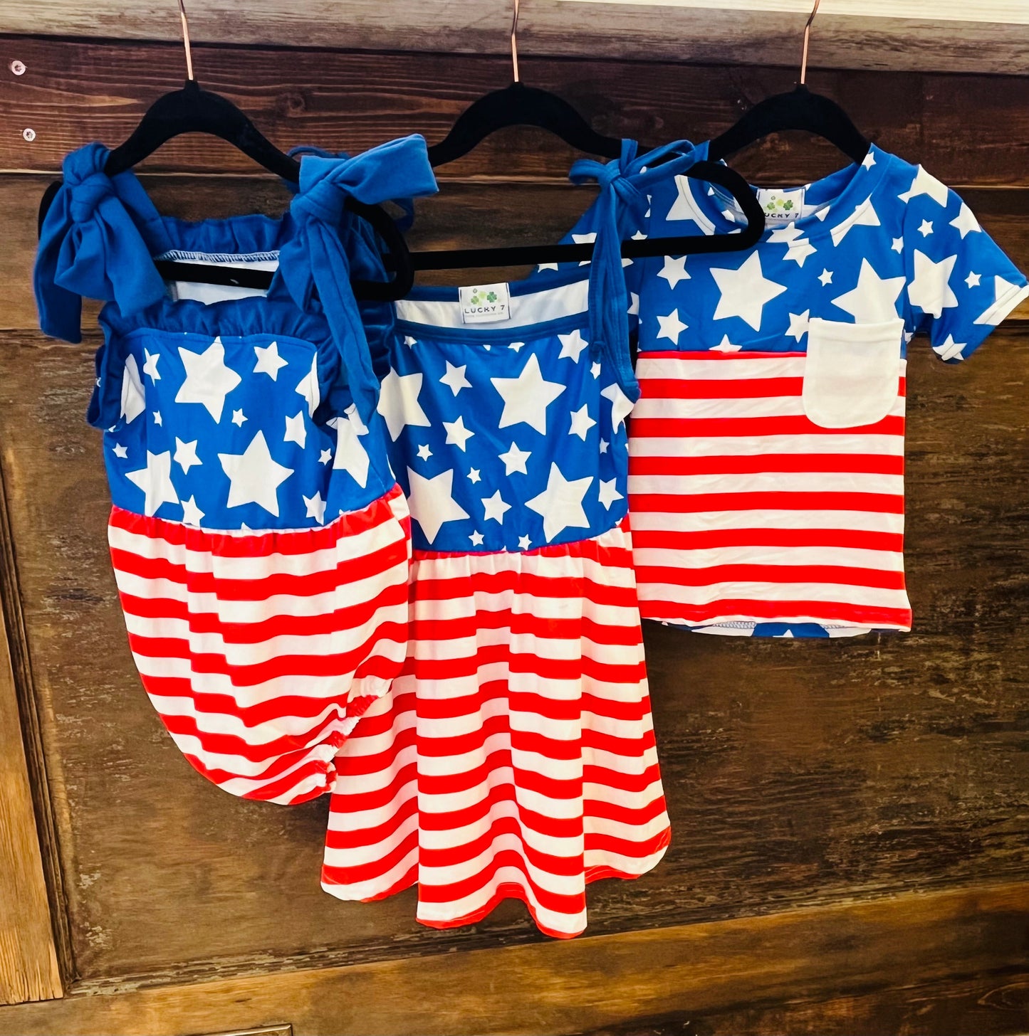 Stars & Stripes Infant Romper