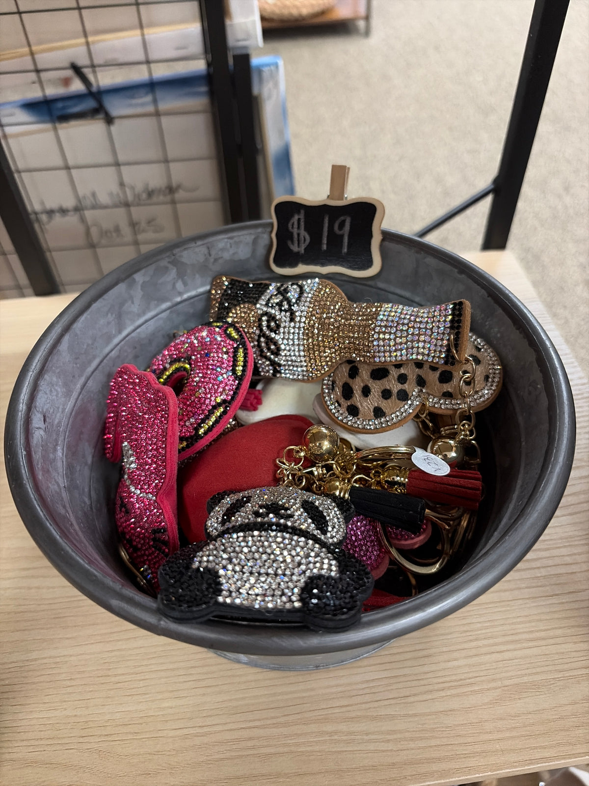 Cowgirl Keychain