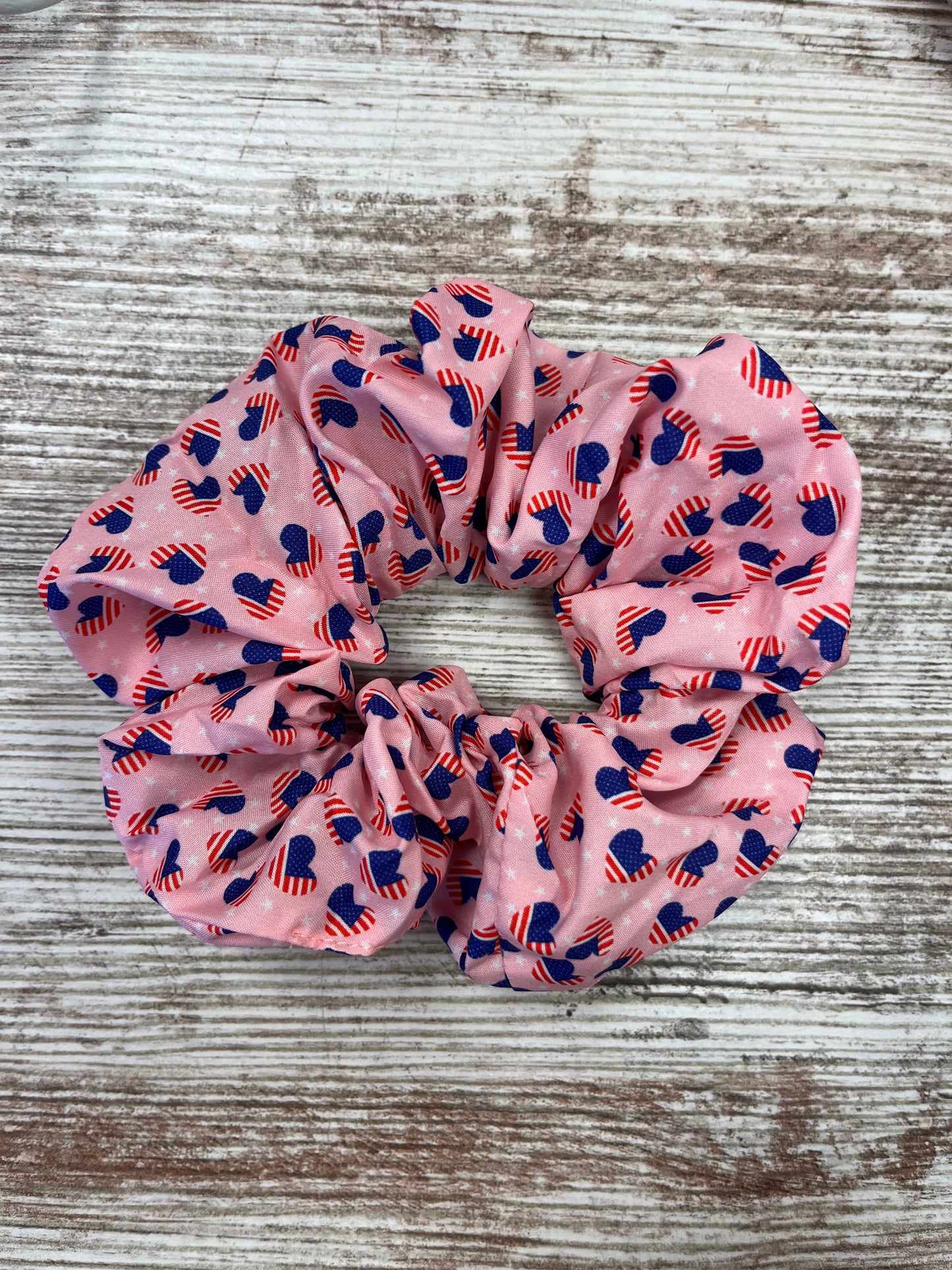 USA Theme Printed Scrunchie