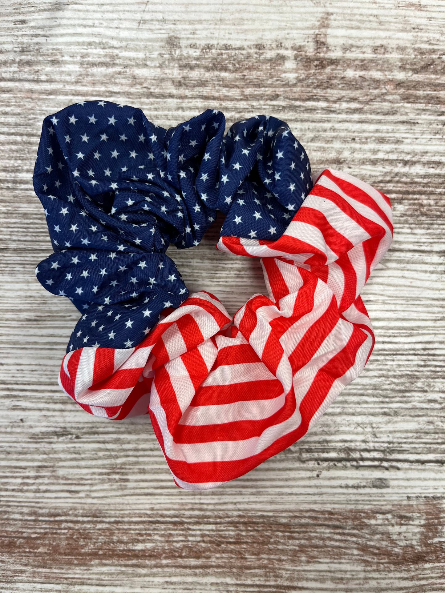 USA Theme Printed Scrunchie