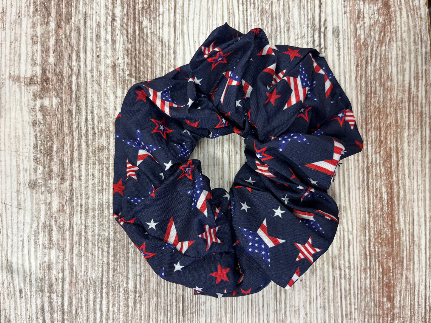 USA Theme Printed Scrunchie