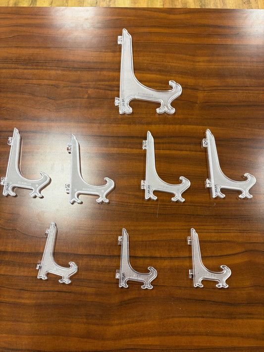 Clear Plastic Stands