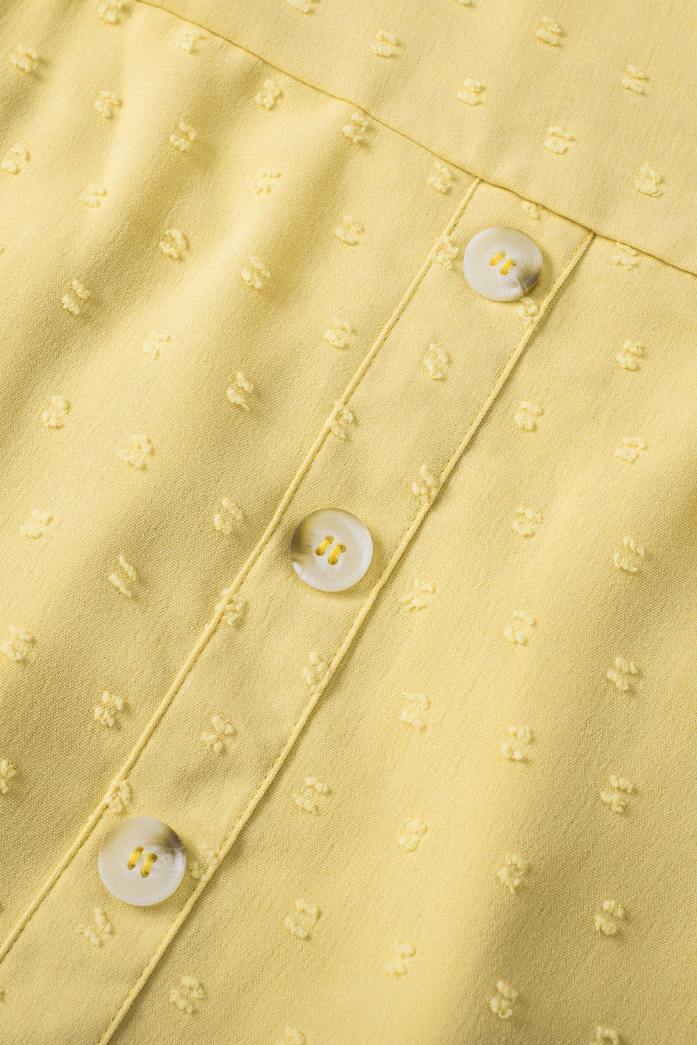 Swiss Dot Lace Splicing Short Sleeve Top