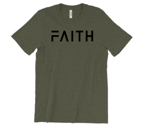 Faith Cross in Flag Graphic Tee
