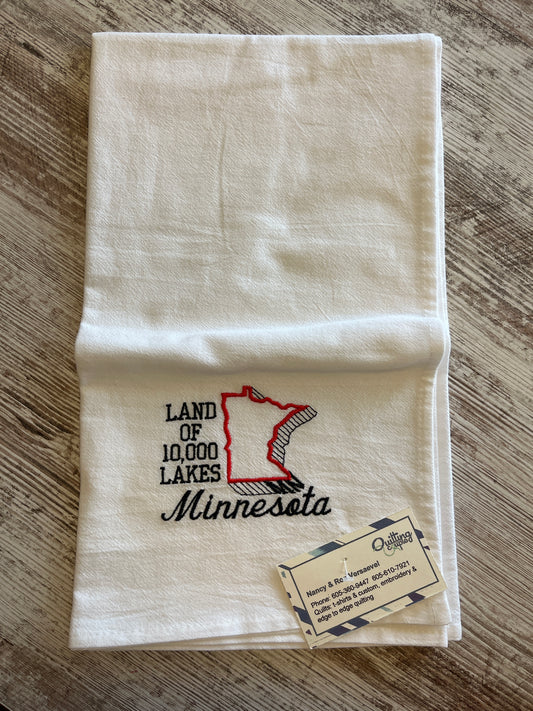 Land of 10,000 Lakes - Dish Towel 103