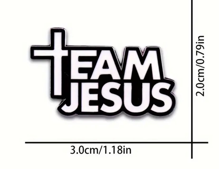 Team Jesus Pin