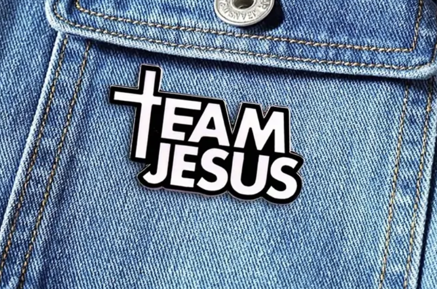 Team Jesus Pin