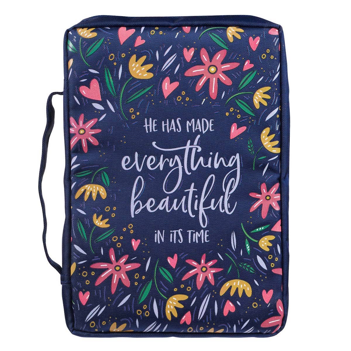 He Has Made Everything Beautiful Floral Value Bible Cover