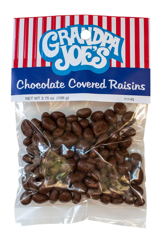 Grandpa Joe's Peg Bags, Chocolate Covered Raisins ,12 Ct