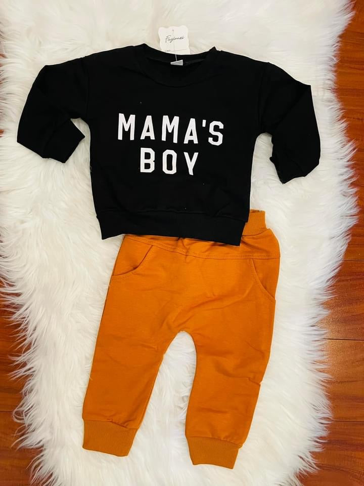 18m & 2T - Mama’s Boy Jogger Set