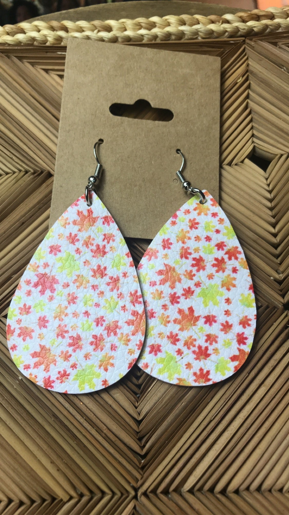 Sale Fall Prints- All Leaves Earrings